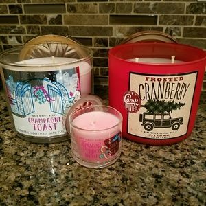 Bath and body works candles